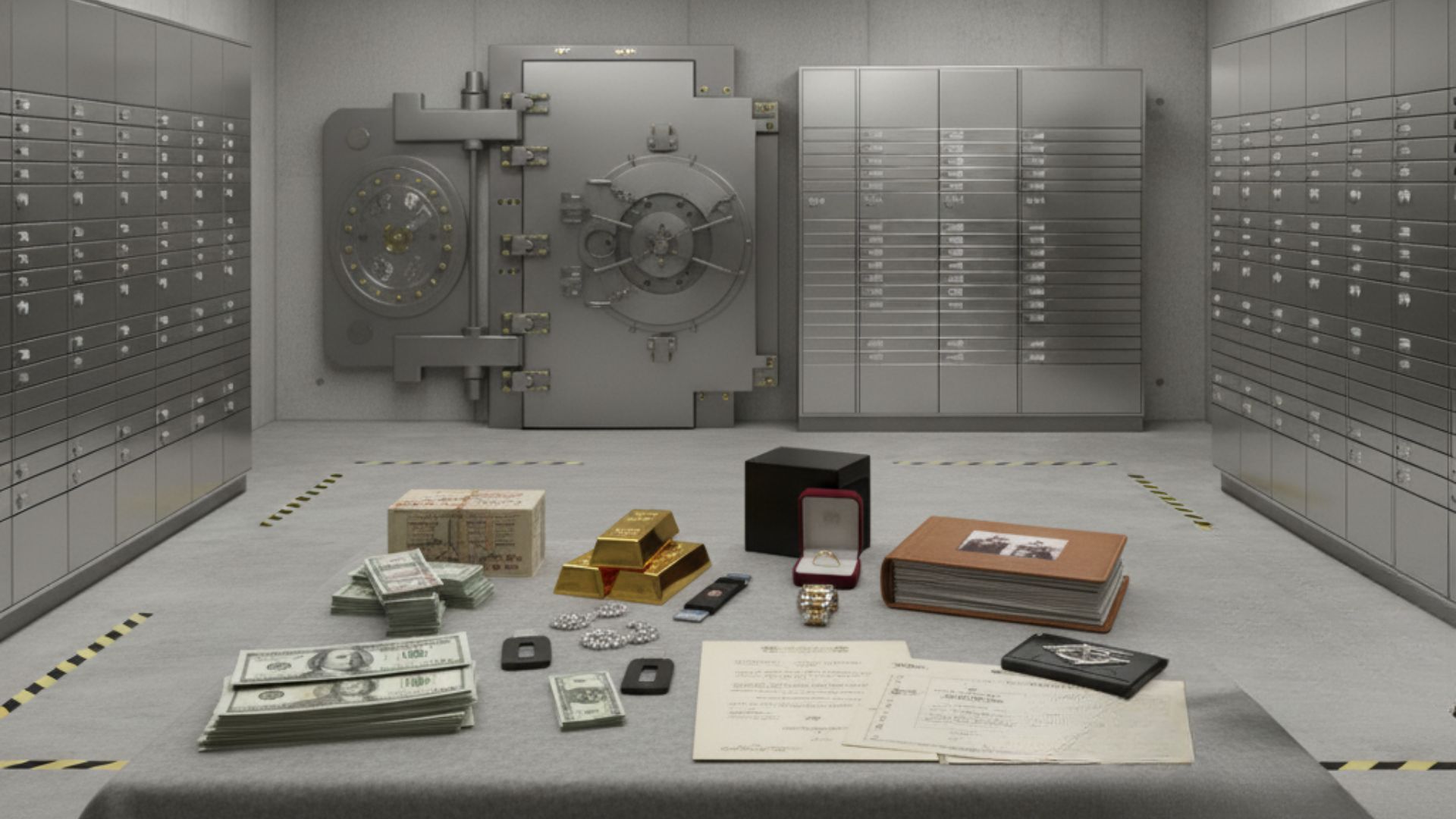 פריטים שכדאי לאחסן בכספת מאובטחת